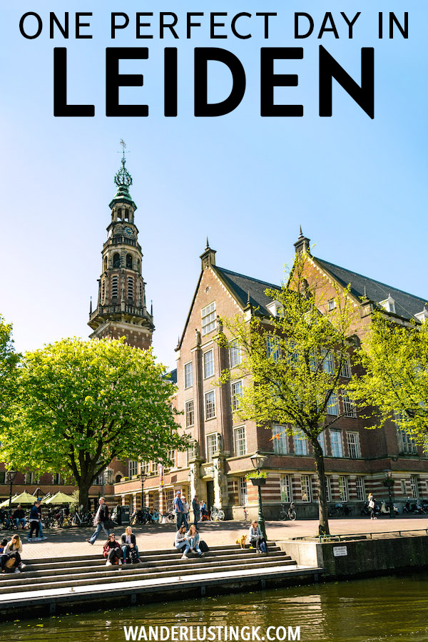 Your perfect one day guide to Leiden, including the best things to do in Leiden and a free self-guided walking tour of Leiden. Leiden is the perfect day trip from Amsterdam. #Leiden #Holland #Netherlands #Travel
