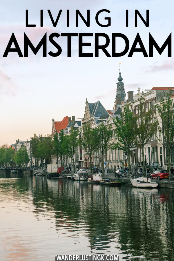 Interested what it's like to move to Amsterdam, the Netherlands? Insight into what it's like living in Amsterdam written by an expat! #expat #netherlands #amsterdam