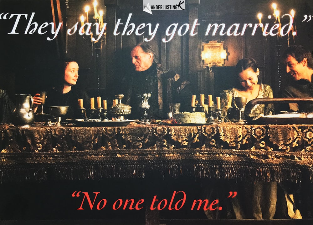 Game of thrones wedding announcement. Game of thrones elopement announcement.