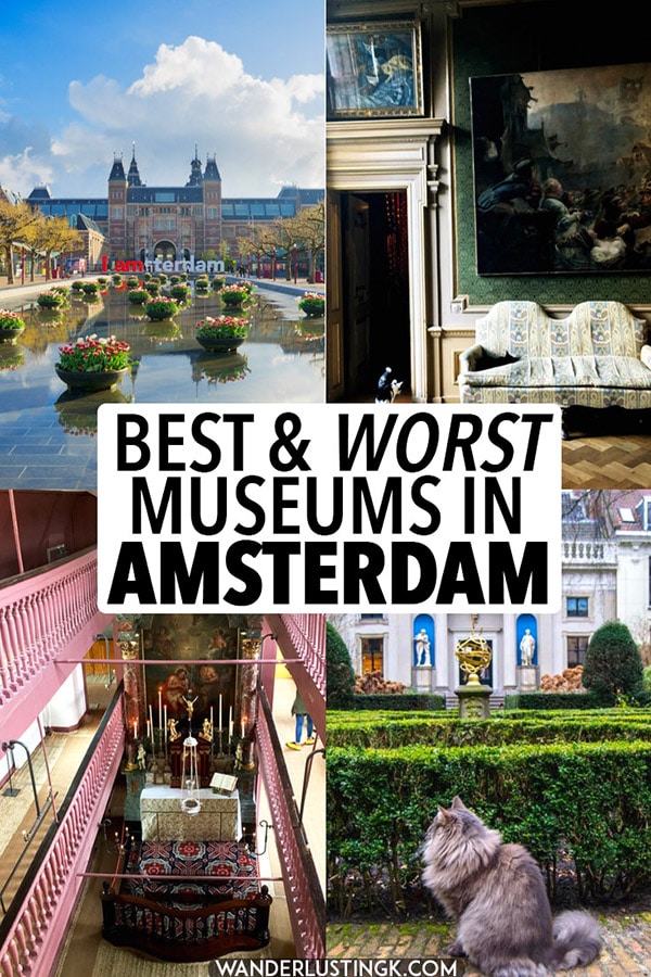 Planning to visit Amsterdam? A former resident's guide to the best museums in Amsterdam and Amsterdam museums to SKIP. Includes tips for skipping the line at the most popular Dutch museums! #Amsterdam #theNetherlands #Holland #Travel