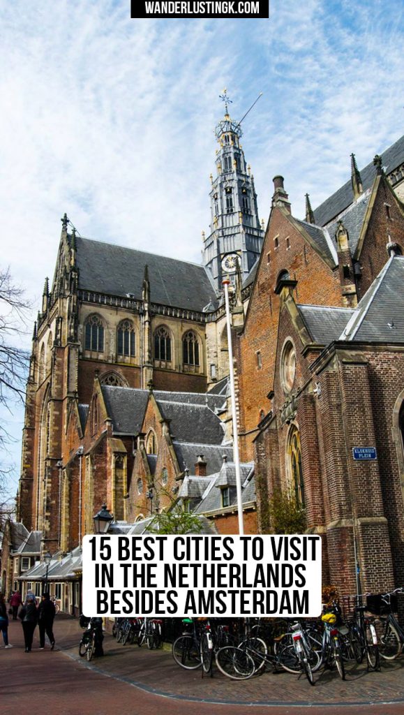 Looking for day trips from Amsterdam! Find out the 15 best cities to visit in the Netherlands, including the most beautiful cities in the Netherlands!