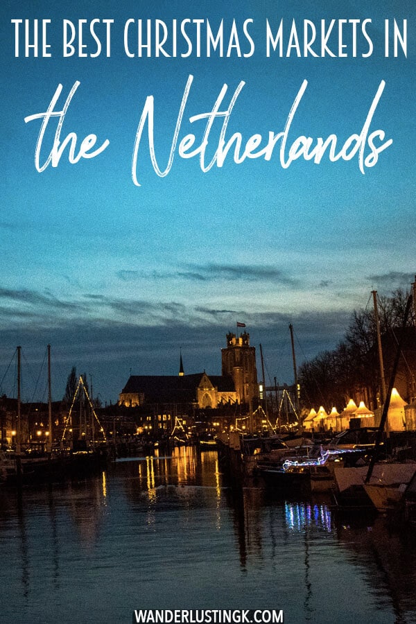 Looking for the best Christmas markets in the Netherlands? Insider tips by a resident for the most magical christmas markets outside of Amsterdam that you can't miss! #Kerst #Amsterdam #Holland #Travel #Christmas #Kerstmarkt