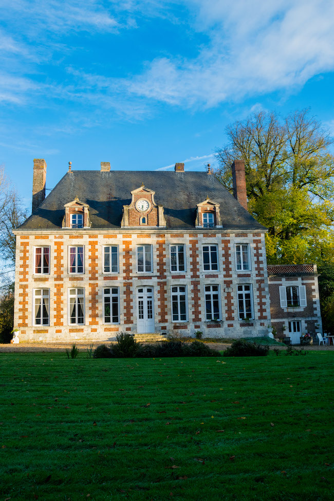 Le Verbosc, a charming French chateau in Normandy. Read what it's like to stay at a chateau in France with bucket list inspiration for staying at a castle in France! #travel #france #normandy