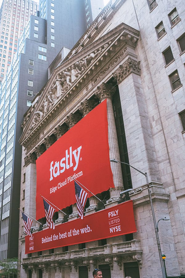 Wall Street Stock Exchange in Manhattan, New York City