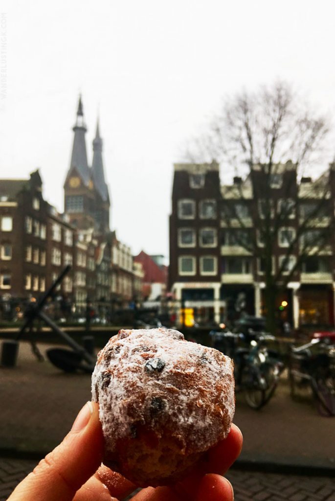 Photo of oliebollen. Read more about the food that you must try in the Netherlands for New Year's Eve and what to know before celebrating NYE in Amsterdam