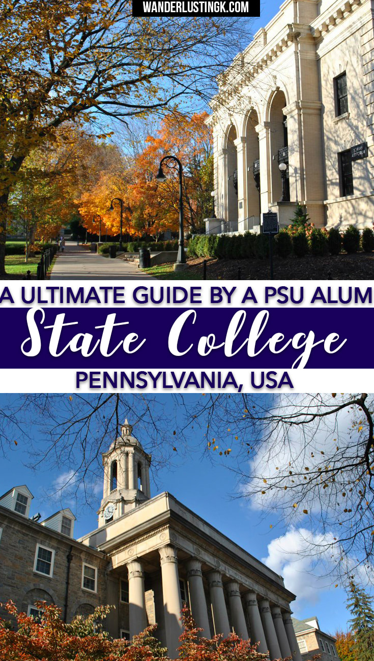 Your ultimate guide to Penn State by alum! Find out the best fun things to do in State College, where to party at Penn State, and the best food at PSU!