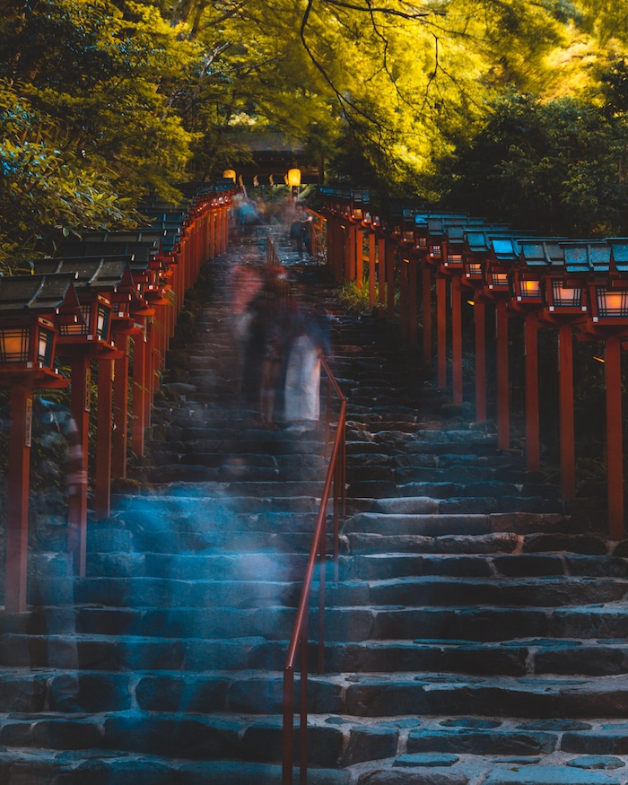 Foto des Kibune-Schreins in Kyoto. Lesen Sie weitere Tipps für den Besuch der besten Schreine in Kyoto! #Reisen #Asien #Kyoto #Japan
