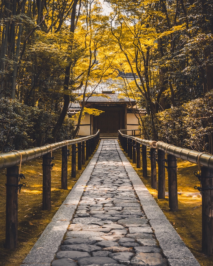 Foto des friedlichsten Tempels in Kyoto, des Koto-in-Tempels in Kyoto. #Reisen #Asien #Japan #Kyoto