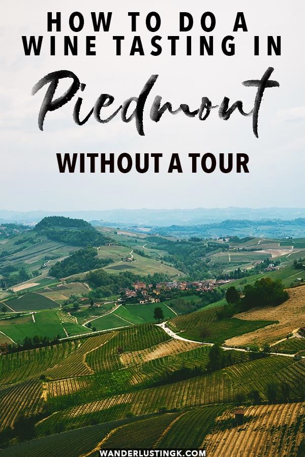 How to do a wine tasting in PIedmont without a tour to try Barolo and Barbaresco