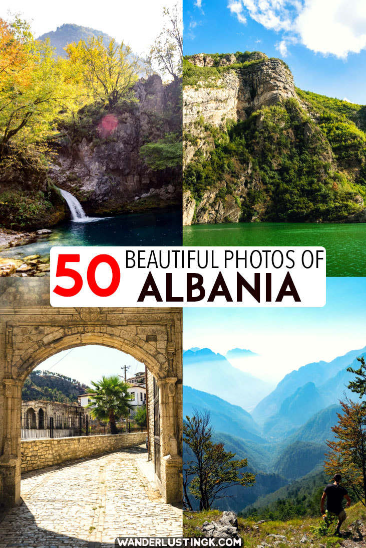 See the most beautiful places in Albania in 50 beautiful photos of Albania and why you need to visit Albania in the Balkans! #Travel #Balkans #Albania 