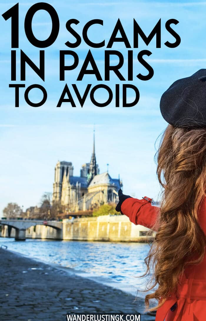 Visiting Paris? Safety tips for Paris, including 10+ scams in Paris to be aware of and 10+ tips for avoid pickpockets in Paris written by experts and residents of Paris. #travel #france #paris #safety