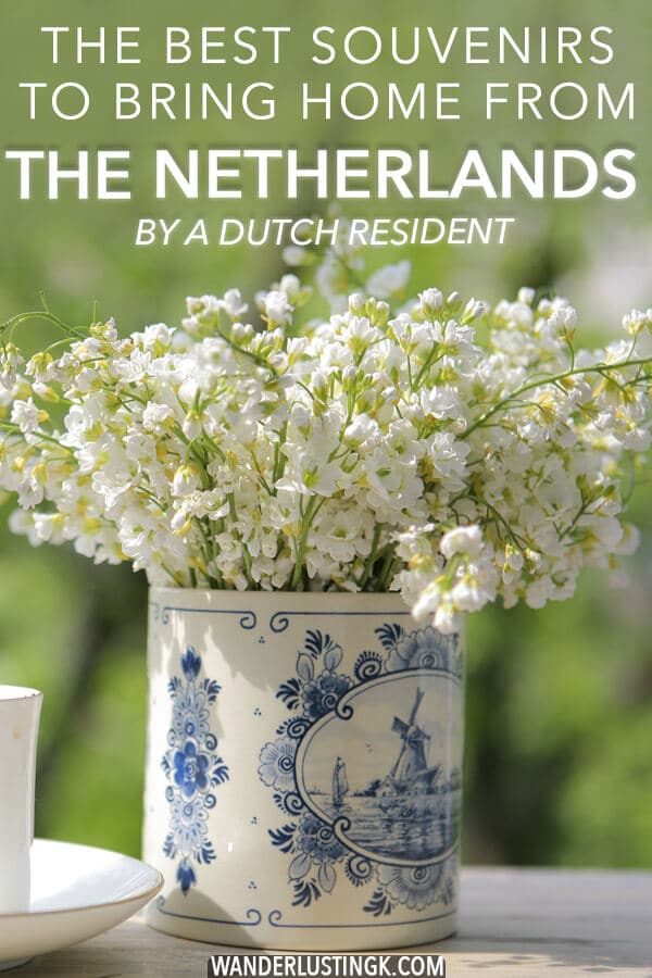Looking for a unique souvenir from the Netherlands? Recommendations for the best things to shop for in the Netherlands written by a Dutch resident that aren't cliche! #travel #netherlands #amsterdam #holland