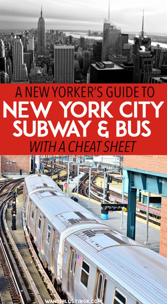 Visiting New York? A New Yorker's guide to the New York City Subway with NYC public transit FAQs, including subway etiquette. #NYC #Travel #NewYork 