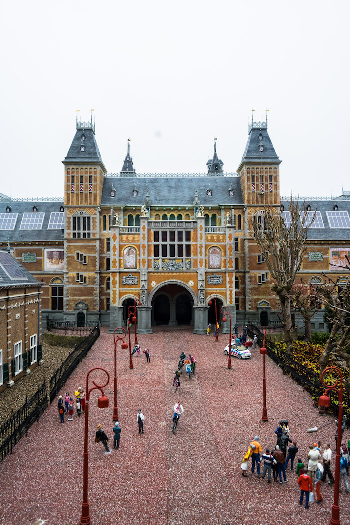 The Rijksmuseum at the Madurodam in the Hague. This miniature park is one of the best things to do in the Hague! #netherlands #netherlands #holland #thehague 