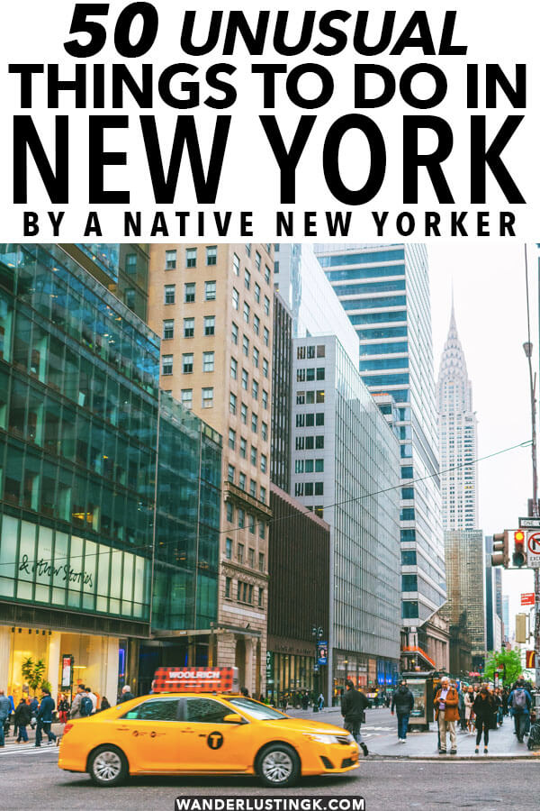 Wondering what to do in New York that isn't the same old? Read this insider guide by a native New Yorker to 50+ unusual and fun things to do in New York City (all boroughs), highlighting the strange, old, alternative, quirky, and dark sides to New York City. Includes what to do in Brooklyn, Queens, Staten Island, and the Bronx off the beaten path!