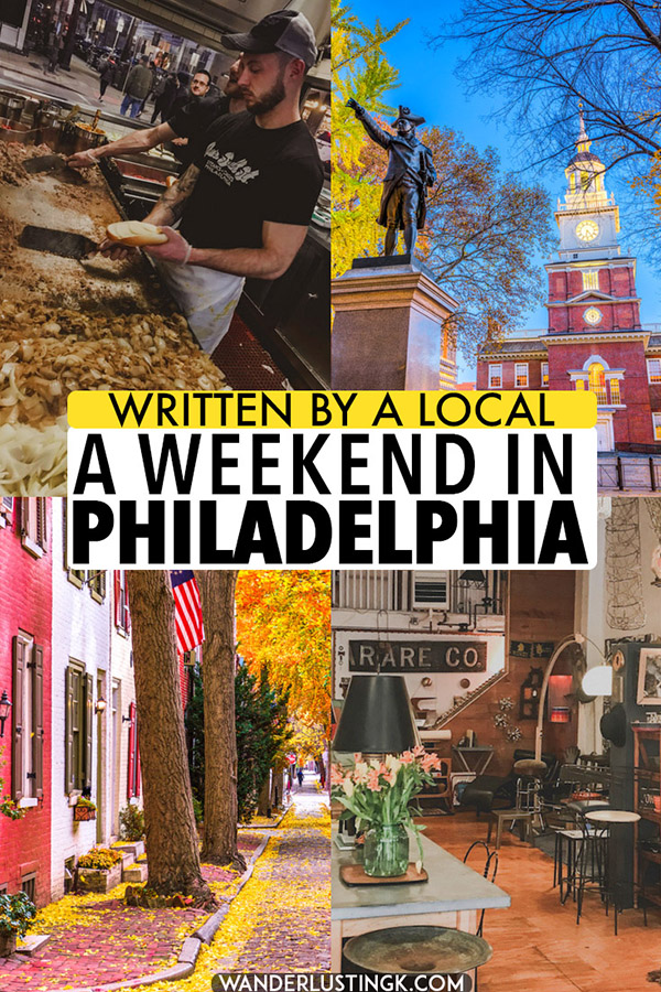 Your local guide to Philadelphia with insider tips for Philadelphia, including what to do in a weekend in Philadelphia off the beaten path and where to eat in Philadelphia. Discover Philadelphia, Pennsylvania (USA) through a local's eyes! #travel #USA #Philadelphia #Pennsylvania