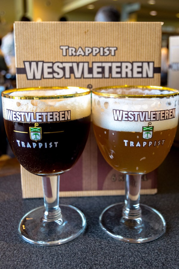 All three Westvleteren beers in one photo, including a box of the Westvleteren 12 beer. Read where to buy the Westvleteren 12 in Belgium and about the best beer in the world... #beer #travel #Belgium