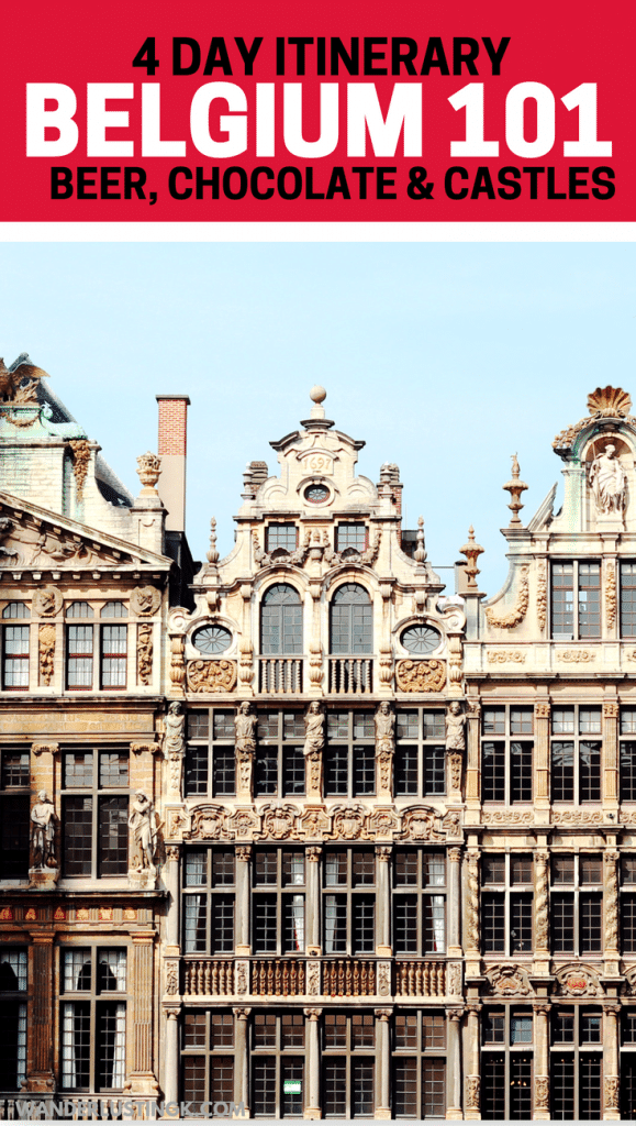 The beginner’s guide to Belgium’s best places! Includes travel tips for visiting Belgium and things to do in Antwerp, Ghent, and Bruges. 