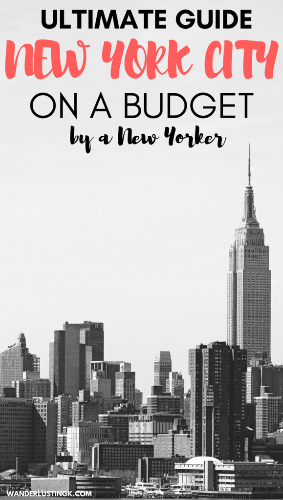 

Du reist mit einem Budget nach NYC? Lies diesen ultimativen Guide einer New Yorkerin zu den günstigen Sehenswürdigkeiten und Vierteln von New York City für Touristen mit Tipps abseits der ausgetretenen Pfade.