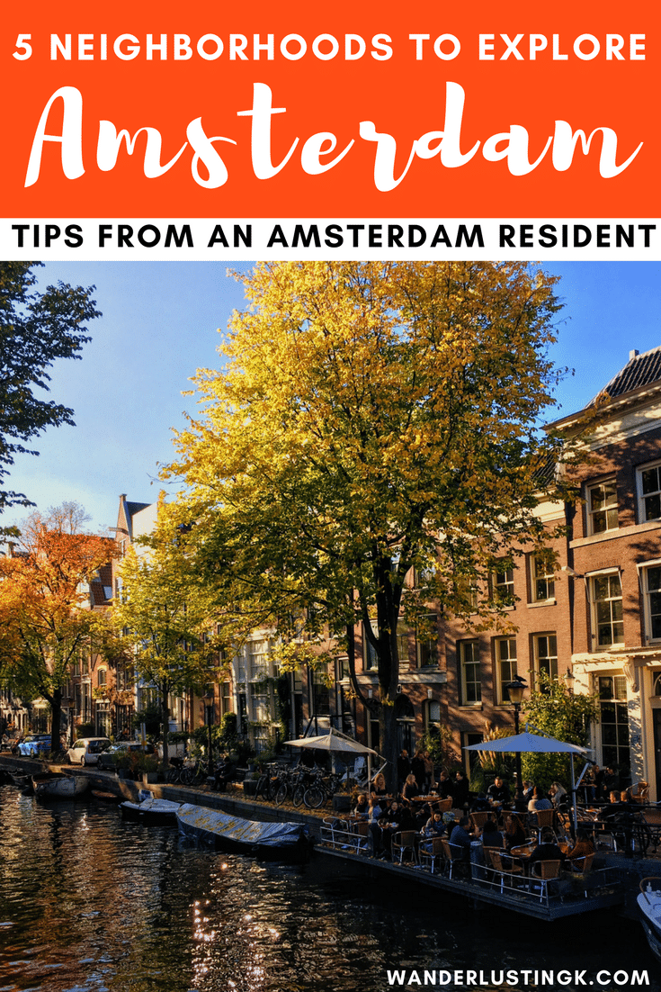 Visiting Holland? Find out the best areas to stay, live, eat, and explore in Amsterdam from a resident for tourists! With tips for getting off the beaten path!